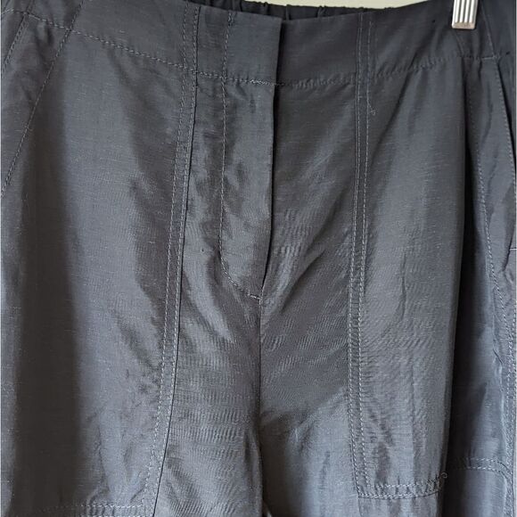 J crew Straight-leg Black Utility Pant With Surplus Pockets women's sz 8 - Picture 14 of 15